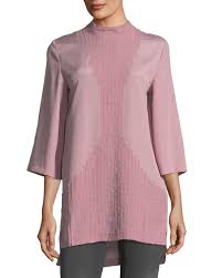 Isaac Mizrahi Chambray Bow Blouse Rldm