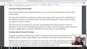 These platforms focus on relaxing techniques, improved sleep patterns, stress management, and much more. Week 15 Read Aloud For Study Suggests Video Games May Help Mental Health Youtube