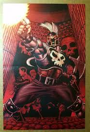 Also known as the book of sins because of its corrupting influence from its spells. Dark Avengers Ares God Of War Punisher Skull Marvel Comics Poster By Ed Mcguinness