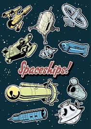 Maybe you would like to learn more about one of these? Vintage Futuristic Space Posters From The 1950s Stock Vector Illustration Of 1950s Original 123814437