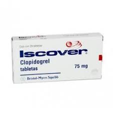 Iscover® está indicado para la prevención de los siguientes eventos aterotrombóticos: Iscover 75 Mg C 28 Grag