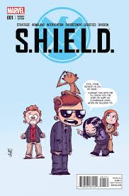In The First Shield Comic Coulson And Crew Meet All The Marvel Heroes Skottie Young Marvel Kids Comic Books Art