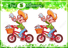 ¡miles de recursos gratis para profesores! Juego Educativo Para Ninos En Edad Preescolar A Encontrar Las Diferencias Muchacho Lindo Con El Periodico Ilustracion Vectorial De Dibujos Animados Ilustraciones Vectoriales Clip Art Vectorizado Libre De Derechos Image 52879269