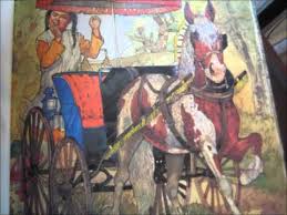 An old lady in the woods rewards blanche with talking eggs, which transforms into jewelry, gold coins. The Talking Eggs Youtube