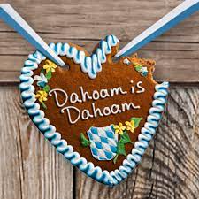 The characters speak the bavarian dialect (with some adjustments to standard german). Dahoam Is Dahoam Verified Facebook Page