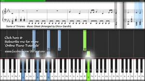 The music game of thrones piano sheet music is majorly written for fantasy tv series. Game Of Thrones Free Tutorial Musicsheet Midi Easy To Advanced Youtube