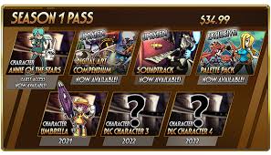 For context, the character umbrella (parasoul's younger sister) was originally planned to be one of the first dlc fighters, but this was changed when lab zero did the dlc poll instead. Skullgirls Season 1 Pass Steam De 30 Indirimli