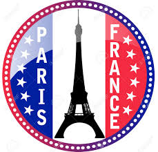 The landmark eiffel tower, once an ugly unappreciated structure is today's most famous romantic attraction of the world. Paris Flag Of France And Eiffel Tower Glossy Button Royalty Free Cliparts Vectors And Stock Illustration Image 7270467