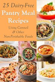 Aug 26, 2019 · stuffed with rice, veggies, beans and melty cheese to hold it all together, this mexican dish is one of the best high protein vegetarian meals that will have you forgetting you skipped the meat. 25 Dairy Free Pantry Meal Recipes For Canned Non Perishable Food