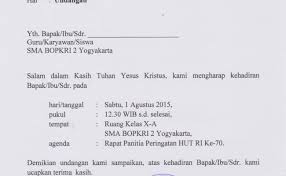 Osis smk negeri 4 cirebon jl. Contoh Surat Resmi Osis Dalam Bahasa Inggris Nusagates