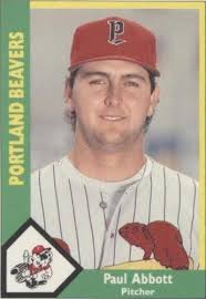 1986 Kenosha Twins ProCards #1 Paul Abbott Van Nuys Fullerton California CA  Card