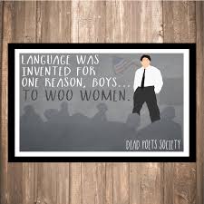 Instant Download Dead Poets Society To Woo Women Etsy In 2020 Dead Poets Society Dead Poets Poets