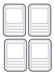 Use these free templates for microsoft publisher or word to create custom cards basic tips. Blank Educational Top Trumps Template Teaching Resources