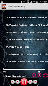 Sad Hindi Songs Romantic Music For Android Apk Download All sad song are taken from different different hindi song. sad hindi songs romantic music for
