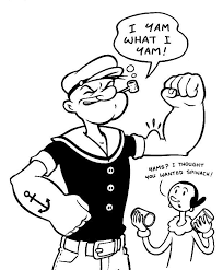 Popeye Coloring Pages And Book Coloring Pages 1980 Cartoons Popeye The Sailor Man