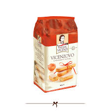 Ladyfinger (biscuit), light and sweet sponge cakes roughly shaped like a large finger. Vicenzovo Lady Fingers 400g In Stock