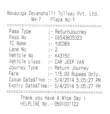 Toll rates on the privately owned and operated 407 etr are not impacted by. Bangalore Airport Highway Toll Quadrupled Disruptions Expected Bangalore Aviation