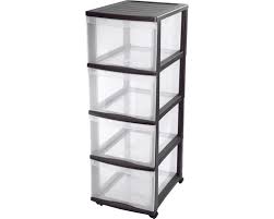 Wenn die schubladen aus transparentem plasik sind, lassen sich die einsortierten gegenstände leicht auffinden. Tower Optimo 4 Schube Schwarz Bei Hornbach Kaufen