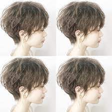 ショート ボブ パーマ ハイライト 渋谷美容師 はinstagramを利用しています tショート cool casual coquettishな女性に vainオリジナルパーマで作る ハンサムマッシュ 日本人の硬くて太い髪質でも外国人の ショート パーマ パーマ