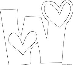 It also shows what taxes have been withheld from your pay. Love W Free Alphabet S6f30 Coloring Pages Printable