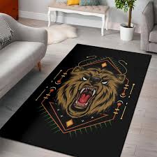 Free truck giveaway and food on this the grand opening night. Bear Head Illustration Living Room Area Rug Room Decor Floor Decor Home Decor Homdecor Store