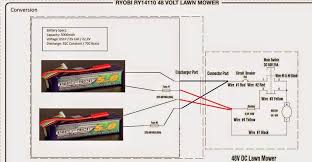 I have a ryobi 40v lithium 20in brushless electric mower that won't start. Assistance With Ryobi 48v Mower Conversion Endless Sphere