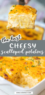 Cheesy Scalloped Potatoes Better Than Grandma S Kroll S Korner Recipe In 2020 Scalloped Potatoes Cheesy Creamy Cheesy Potatoes Scalloped Potato Recipes
