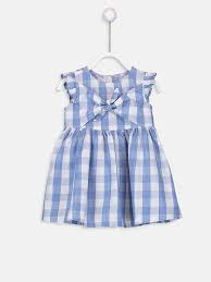 Mavi Kiz Bebek Ekose Elbise Lc Waikiki Elbise Bebek Elbisesi The Dress