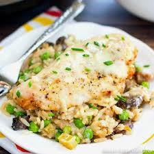 Cheesy crock pot chicken and rice like this recipe? Crockpot Chicken And Rice Melissassouthernstylekitchen Com