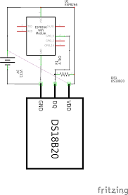 Esp8266 Ds18b20 Thingspeak Nodemcu Arduino Esp8266 Projects Electronics Projects