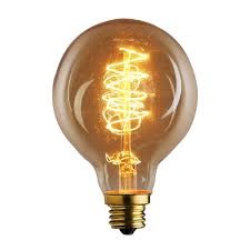 Urbanest Spiral Loop Round Vintage Edison Bulb E26 Medium Standard Base Reviews Wayfair