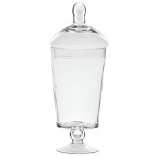 Côté table was started in 1996 in bordeaux, france. Clear Apothecary Glass Jar With Lid 5 Dia X 12 H