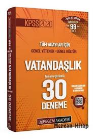 2021 kpss genel yetenek kültür soruları, testleri ve deneme sınavlarını online çöz. Pegem Akademi Yayincilik Pegem 2020 Kpss Genel Yetenek Genel Kultur Vatandaslik 30 Denem Fiyati Yorumlari Trendyol