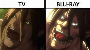 Which is different to what a streaming platform. All Attack On Titan S1 Tv Vs Blu Ray Differences Youtube