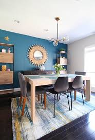 Buy top selling products like lumisource® andrew dining arm chairs in teal (set of 2) and noritake® colorwave placemat. Queen Village Cozy Modern Dining Room Reveal E Design