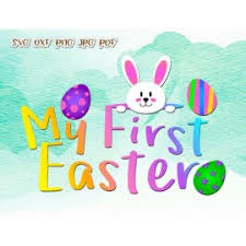 Download My First Easter Design Clipart Printable Art Svg File For Cricut