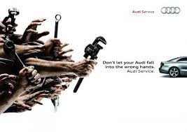 Audi Advert Genuine Parts Audi Flyer Adverts