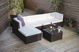 The rattan corner sofa is ideal for entertaining, and the super soft cushions take the comfort to a new level. Rattan Modular Corner Sofa Set Garden Conservatory Furniture 5 To 9 Pcs Includes Garden Furniture Co Rattan Corner Sofa Corner Sofa Set Garden Furniture Covers