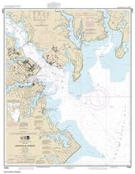 12283 Annapolis Harbor Nautical Chart