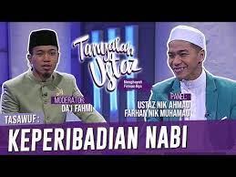 The podcast is not affiliated with or endorsed by podbay in any way. Tanyalah Ustaz Tv3 Ustazah Tasawuf Keperibadian Nabi Da I Fahmi Ustaz Nik Ahmad Farhan
