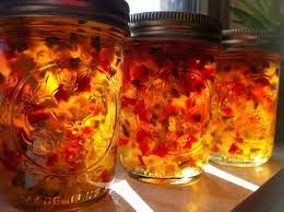 Hot Pepper Garlic Jelly Recipe Food Com Recipe Stuffed Hot Peppers Jelly Recipes Stuffed Peppers