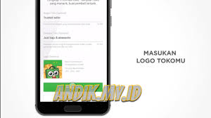 Mulailah proses desain logo anda dengan mengisi nama perusahaan anda. Cara Buka Toko Di Tokopedia Melalui Smartphone Andik My Id