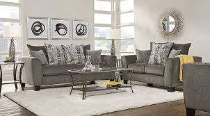 Austwell Gray 5 Pc Living Room Living Room Sets Gray Living Room Sets Living Room Furniture Affordable Living Room Set
