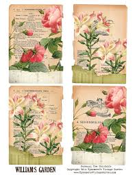 Ephemera S Vintage Garden Free Printable Shakespeare Ephemera Cards Flower Drawing Vintage Ephemera Printable Art