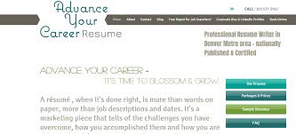 resume writing services denver: career