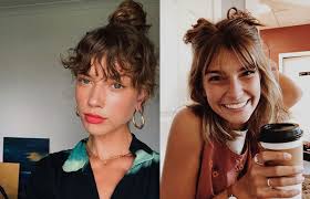 Quest'anno i capelli ricci sono una vera tendenza. Taglio Capelli Corti E Lunghi 2020 20 Frange Trovate Su Pinterest Amica