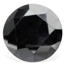 Aa Quality 0 25 Carat Round Shape Natural Loose Black Diamond Wholesale Price