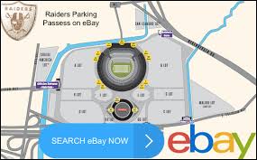 oakland raiders parking passes information