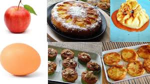 Vous Avez 1 Pomme Et 1 œuf 4 Recettes Faciles Et Gourmandes A La Pomme Youtube En 2020 Recette Facile Recette Recette Dessert Facile