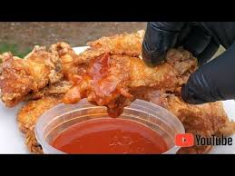 Use your hands to coat the chicken in the buttermilk and seasonings. Chinese Chicken Wings Recipe Fried Chicken Wings Youtube